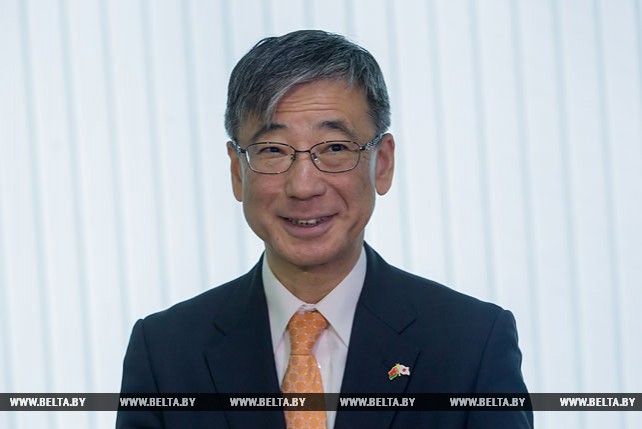 Посол Японии в Республике Беларусь торжественно передал оборудование для УЗ "Брестская областная больница"