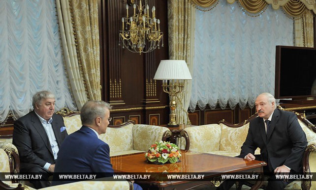 Александр Лукашенко провел встречу с Германом Грефом