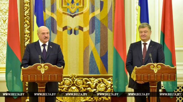 Лукашенко сделал заявление по итогам официальных переговоров в Киеве с Порошенко