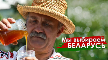 Плакат из серии "Мы выбираем Беларусь"