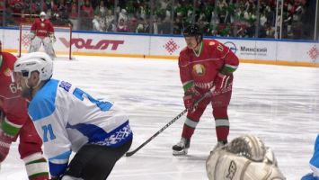 Хоккейная команда Президента выиграла у сборной Гродненской области в поединке РХЛ