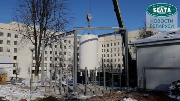 Дополнительный газификатор устанавливают в 6-й больнице Минска