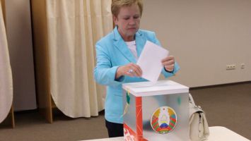 Ермошина приняла участие в досрочном голосовании