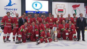 Хоккейная команда Президента Беларуси выиграла 12-й республиканский турнир среди любителей