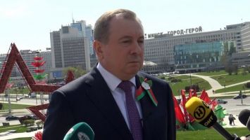Макей: ввод санкций против Беларуси и России уже стал для Запада соцсоревнованием