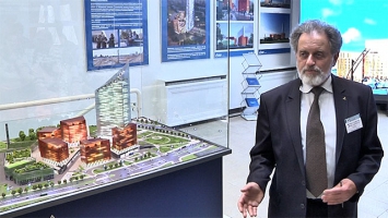 Гаухфельд: "Газпром Центр" - первый международный архитектурный проект в Беларуси