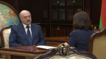 Лукашенко обсудил с Кочановой подготовку к выборам, ситуацию в экономике и тему коронавируса