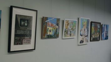 "Собирать часы - это искусство" // В Музее часового дела открылась выставка картин "Время искусства"