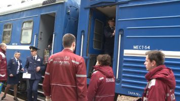 Поезд Москва-Брест прибыл в Минск