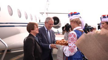 Федеральный президент Австрии прибыл с визитом в Беларусь