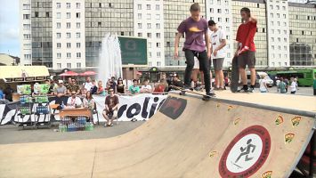 Фестиваль молодежных субкультур в центре Витебска