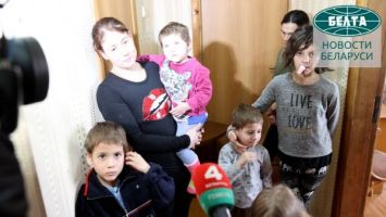 Многодетная мама из Украины: "Нам в гомельском санатории тепло и спокойно. Спасибо за все"