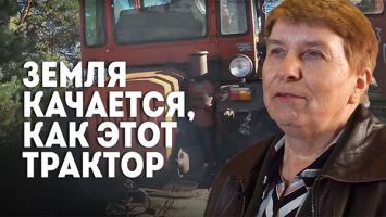 "Все это идет от кого? От Батьки!" // Женщина-трактористка про Лукашенко, мужчин и деревню
