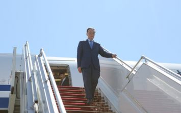 Зампредседателя КНР Ван Цишань прибыл в Беларусь
