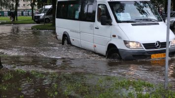 Сильный потоп в Гродно