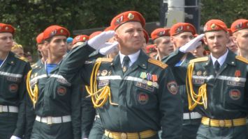 Парад МЧС в Минске