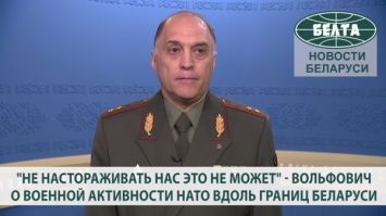 "Не настораживать нас это не может" - Вольфович о военной активности НАТО вдоль границ Беларуси
