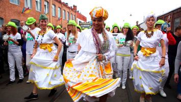 Бразильский карнавал прошел в центре Минска