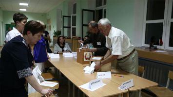Подсчет голосов на выборах депутатов Палаты представителей в Гродно