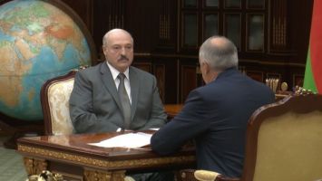 Лукашенко принял с докладом Румаса