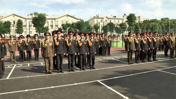 60-й выпуск Минского суворовского военного училища