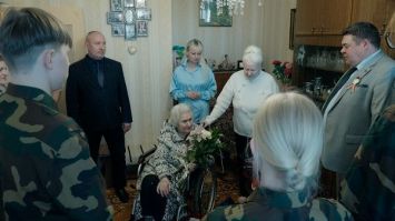 В Минске торжественно поздравляют ветеранов в преддверии Дня Победы
