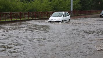 Cильные потопы в Гродно и Бресте 