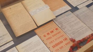 Шанс увидеть уникальные материалы. Совместная выставка Национального архива и Купаловского театра