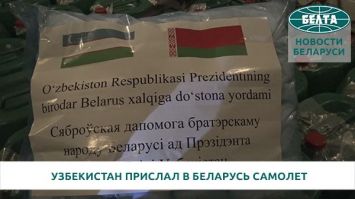 Узбекистан прислал в Беларусь самолет с масками и защитными средствами