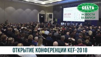 Открытие конференции KEF-2018 в Минске