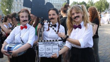 Уникальное карнавальное шествие в Гродно