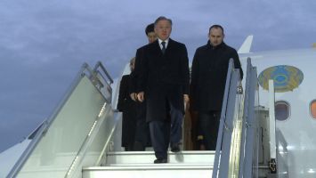 Парламентская делегация Казахстана прибыла в Беларусь