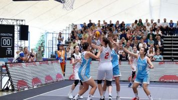 Игры стран СНГ: первый соревновательный день по баскетболу 3х3