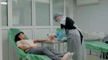 В Минске прошла акция БСЖ в поддержку донорства крови