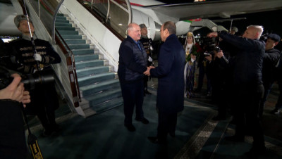 Лукашенко прибыл с официальным визитом в Узбекистан