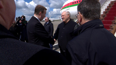 Лукашенко прибыл с рабочим визитом в Российскую Федерацию
