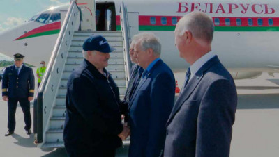 Лукашенко завершил рабочий визит в Россию
