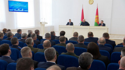 Лукашенко провел совещание с активом Гомельской области