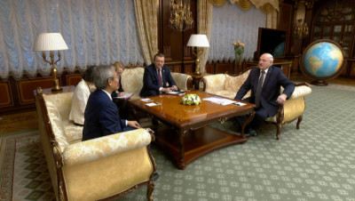Лукашенко встретился с генеральным секретарем ШОС Чжан Мином