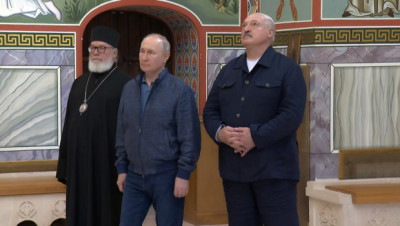 Лукашенко и Путин вновь посетили Валаам