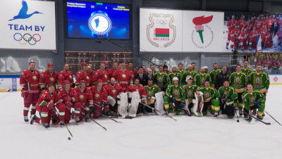 Хоккейная команда Президента Беларуси выиграла в матче любительского турнира