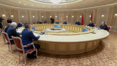 Александр Лукашенко встретился с главой Татарстана Рустамом Миннихановым