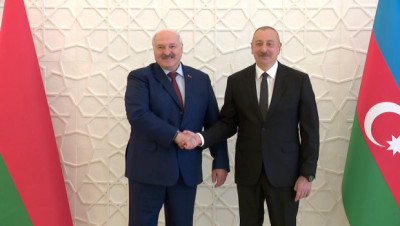 Встреча Лукашенко и Алиева прошла во дворце Президента Азербайджана
