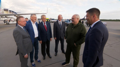 Лукашенко прибыл в Россию с рабочим визитом