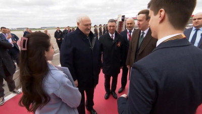 Лукашенко прибыл с рабочим визитом в Россию