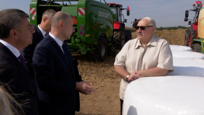 &quot;Крестьяне - молодцы в этом году&quot;. Лукашенко высоко оценил работу аграриев во время уборочной