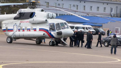 Лукашенко и Путин встретились в Благовещенске и направляются на космодром Восточный