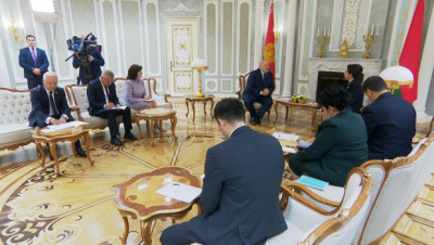 Лукашенко встретился с председателем Сената Олий Мажлиса Узбекистана