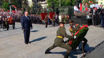 Лукашенко принял участие в торжественных мероприятиях в честь Дня Победы