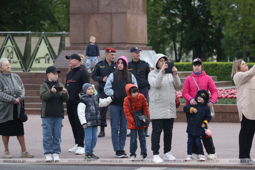 Репетиция парада в честь 80-летия Победы прошла в Бресте